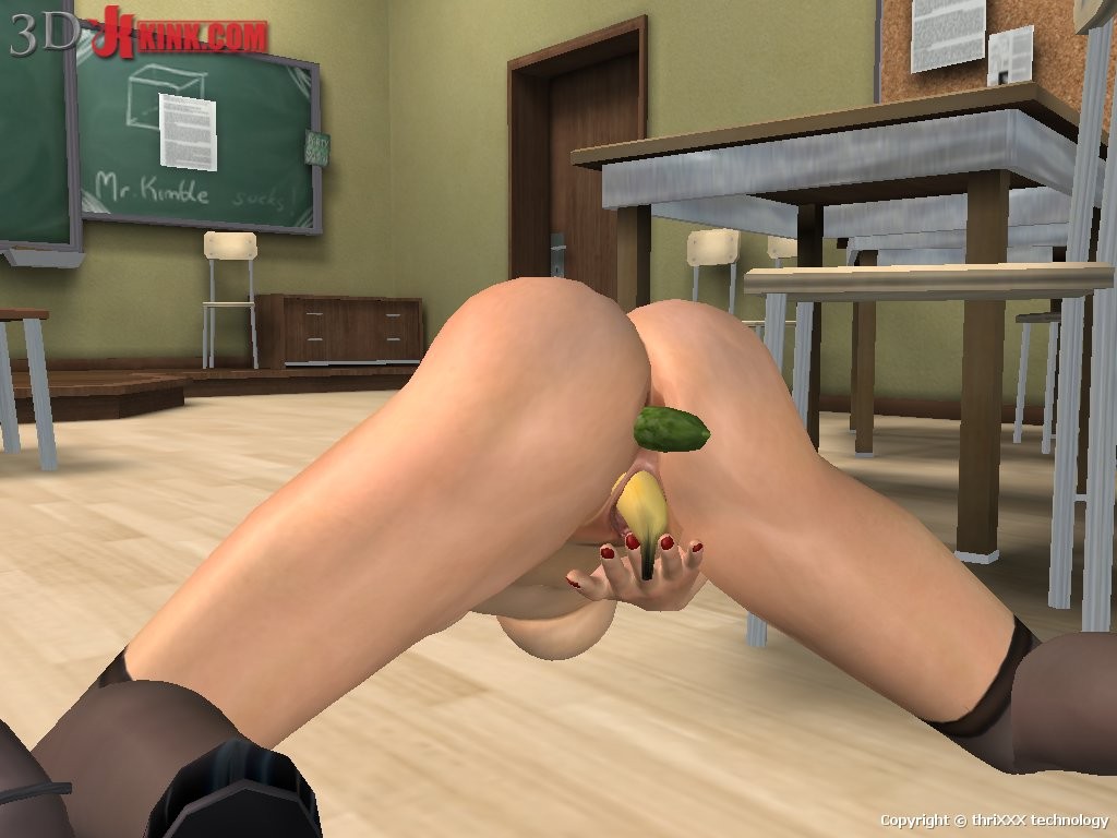 Hot BDSM sex action created in virtual fetish 3d sex game! #69628401