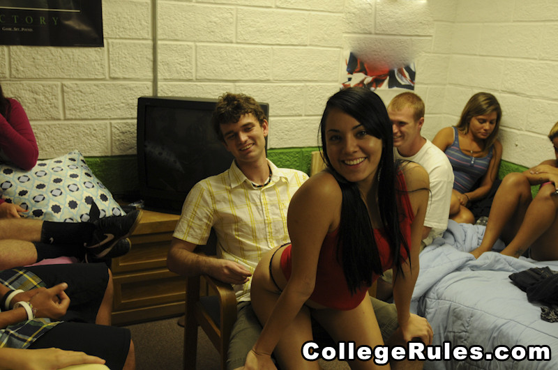 Drunk college teen is getting fucked in different positions #74558166