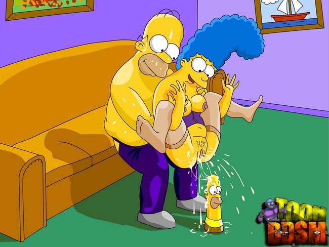 Simpsons enhance their sex life with BDSM #69363733