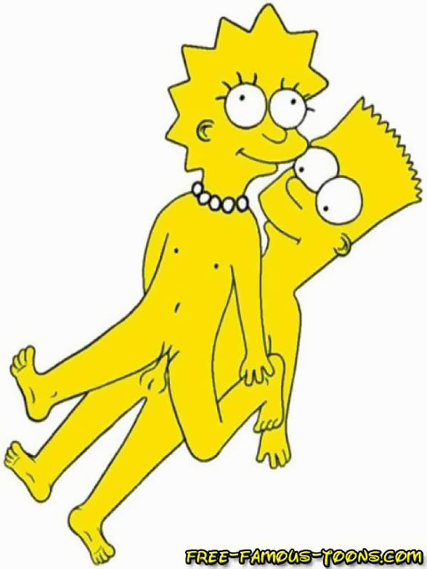 Bart and Lisa Simpsons famous cartoon sex #69332754