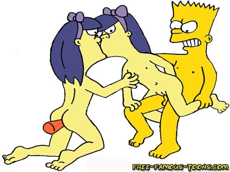 Bart und Lisa Simpsons berühmten Cartoon Sex
 #69332758