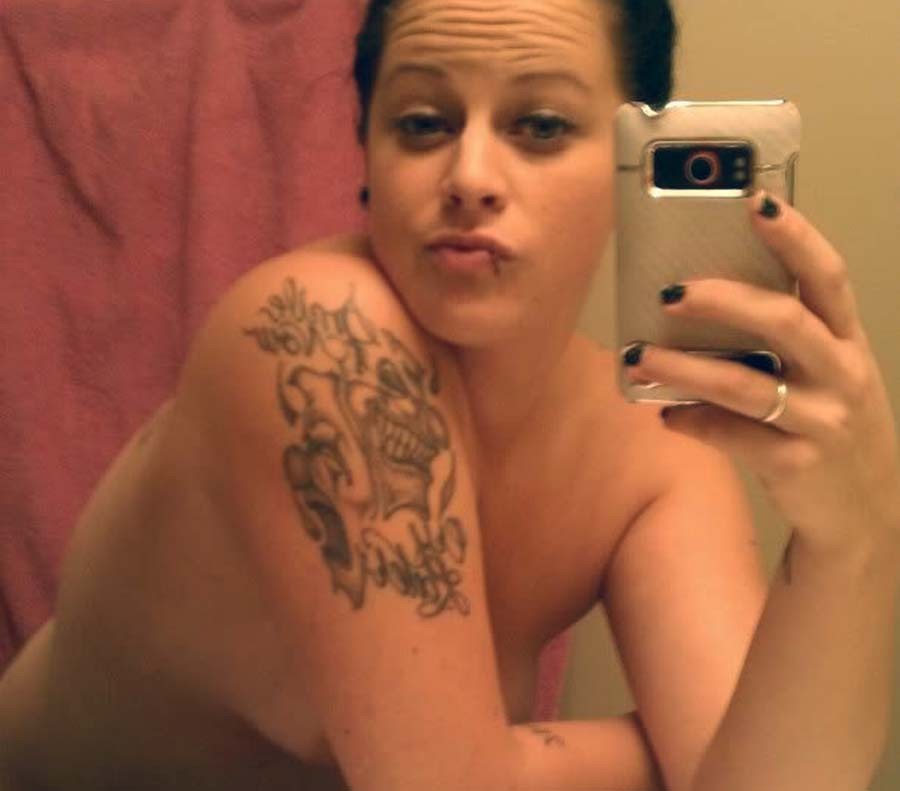 Amateur hot-assed tattooed emo babe #68336818