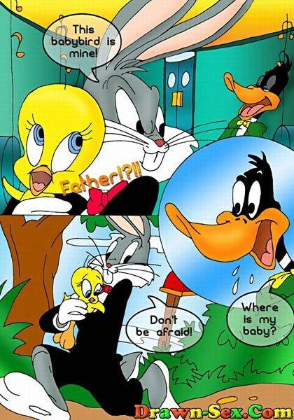 Sexy Tweety Bird in fetter gets bombed in a dungeon #69555183