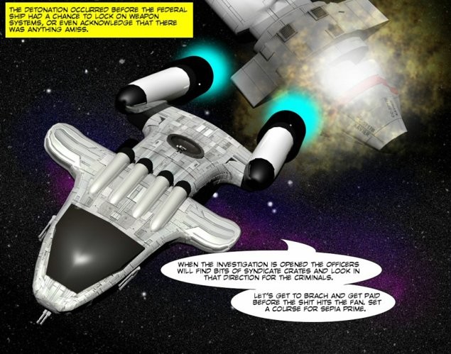 Space Amazonen unter Arrest 3d Porno-Comics
 #67052309