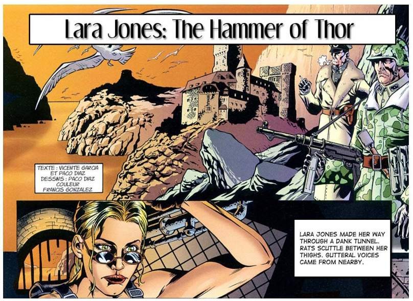 Hardcore comics adventures of lara jones
 #69710637