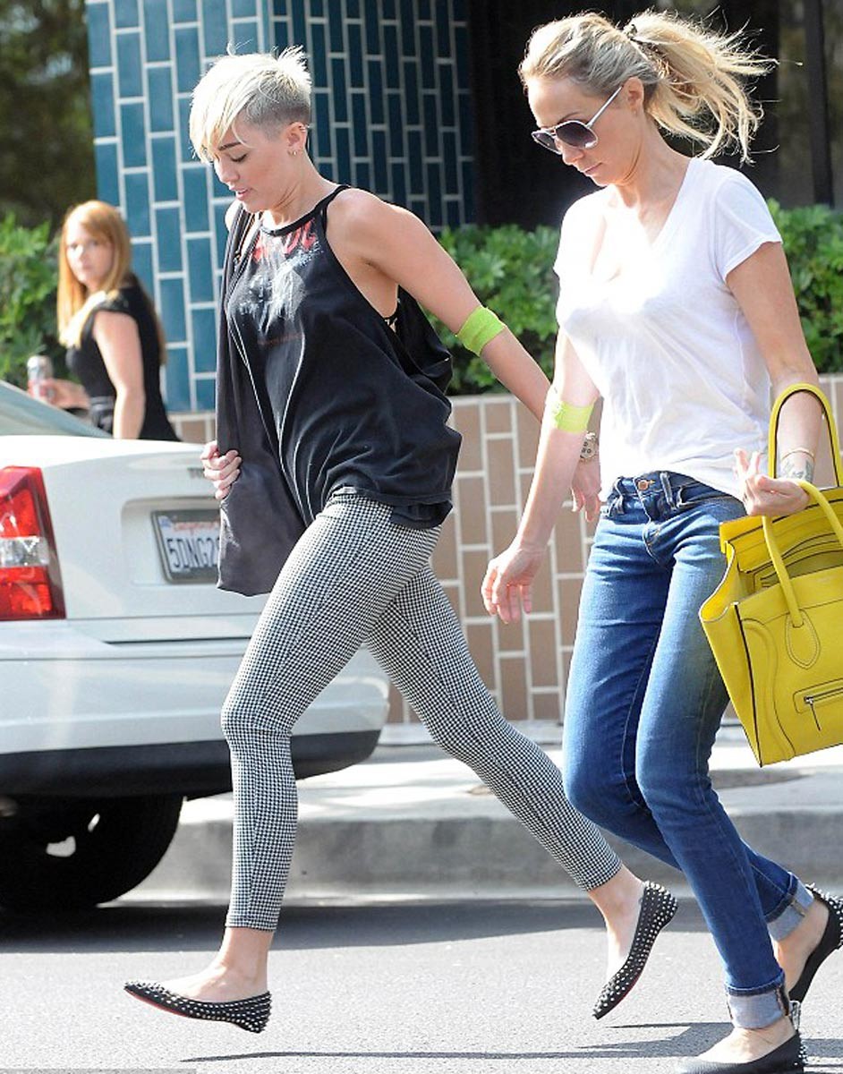 Miley Cyrus out and about in los angeles #75251032