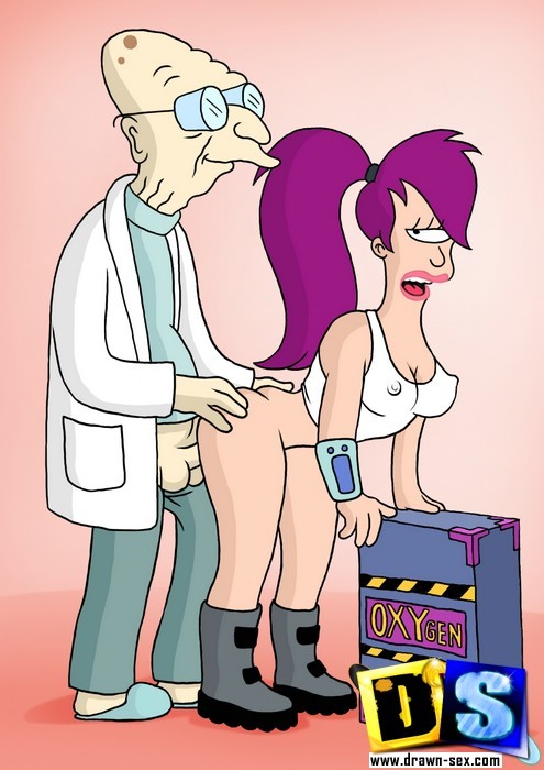 La baise de Futurama à son meilleur. Sexe pervers avec Marge Simpson. 
 #69497065