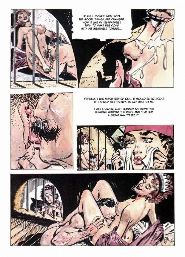 Seltsamer sexueller Bondage- und Fetisch-Comic
 #72226983