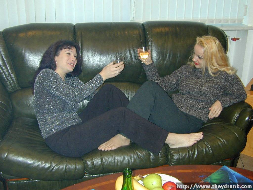 #4 Young girls get drunk and play naughty lesbian games