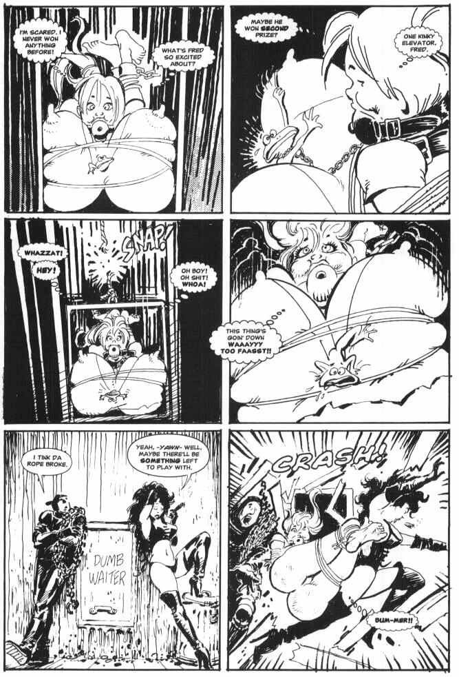 Riesige Titten und wildes Bondage-Seil-Comic
 #69721023