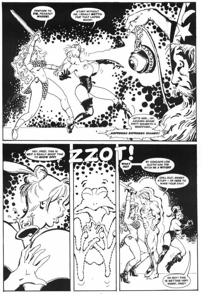 Enormes tetas y salvaje cuerda bondage cómico
 #69721076