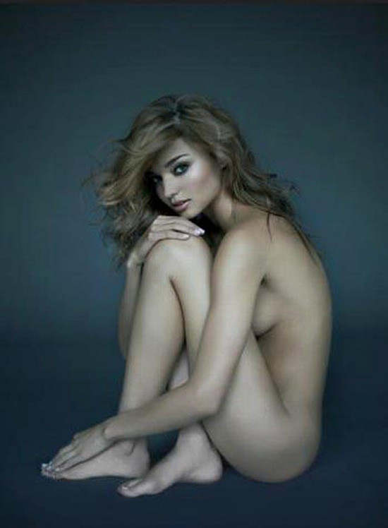 Miranda Kerr topless and pose in skimpy thongs #75387930