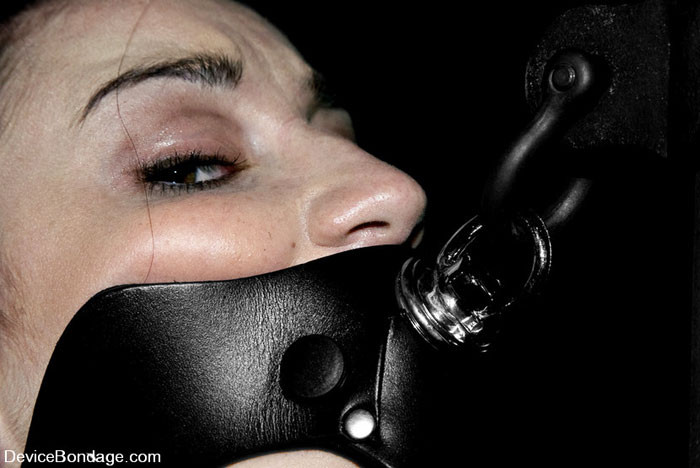 BDSM subslut Natalie Minx gets flogged and ballgagged #72196121