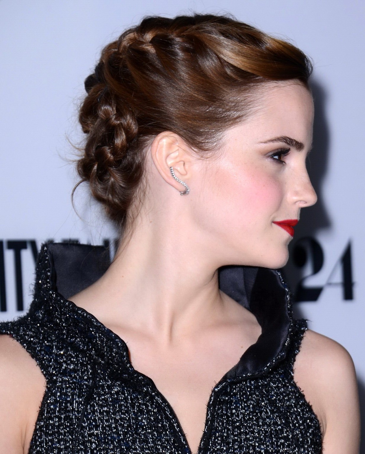 Emma Watson leggy wearing a mini dress at 'The Bling Ring' premiere in LA #75229943