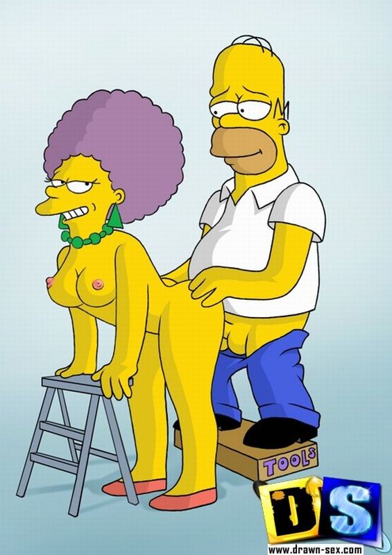 The Simpsons have a wild and raunchy group suck and fuck party #69360095