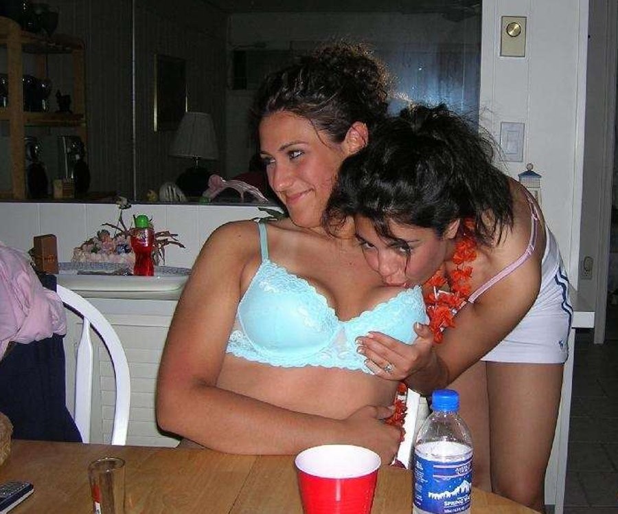 Drunk College Party Girls Flashing Perky Tits And Tight Pussies #76396565