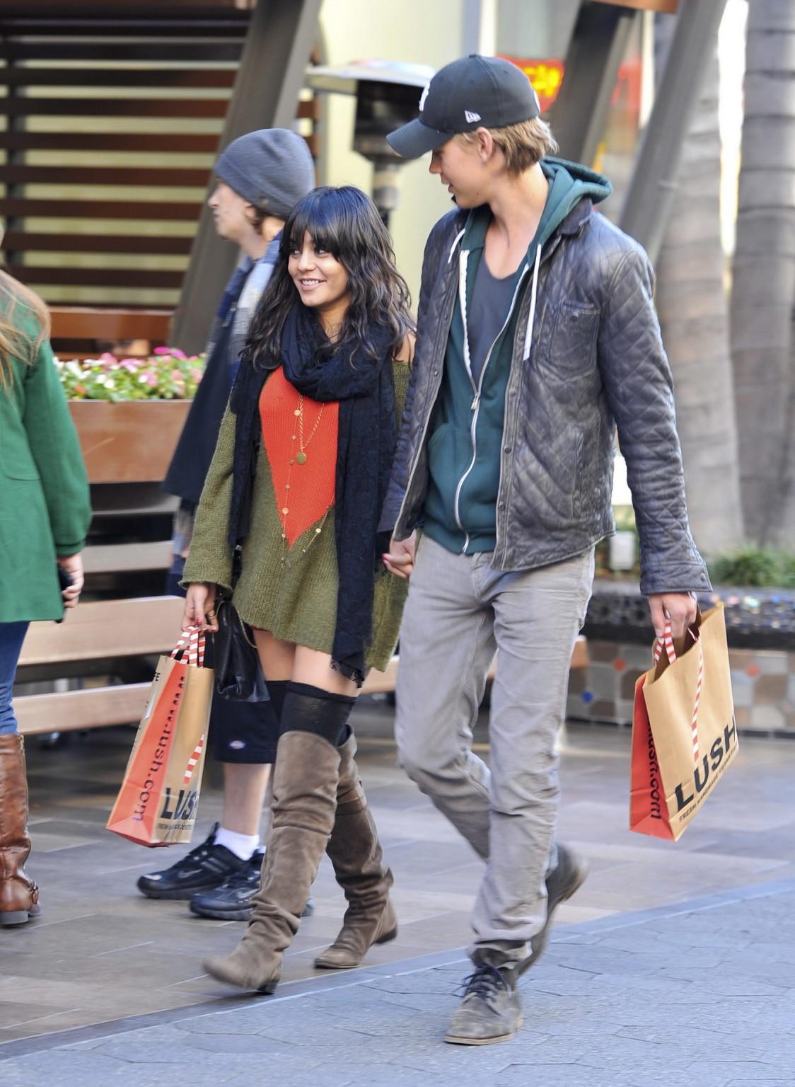 Vanessa Hudgens leggy wearing fuckme boots while shopping in LA #75278016