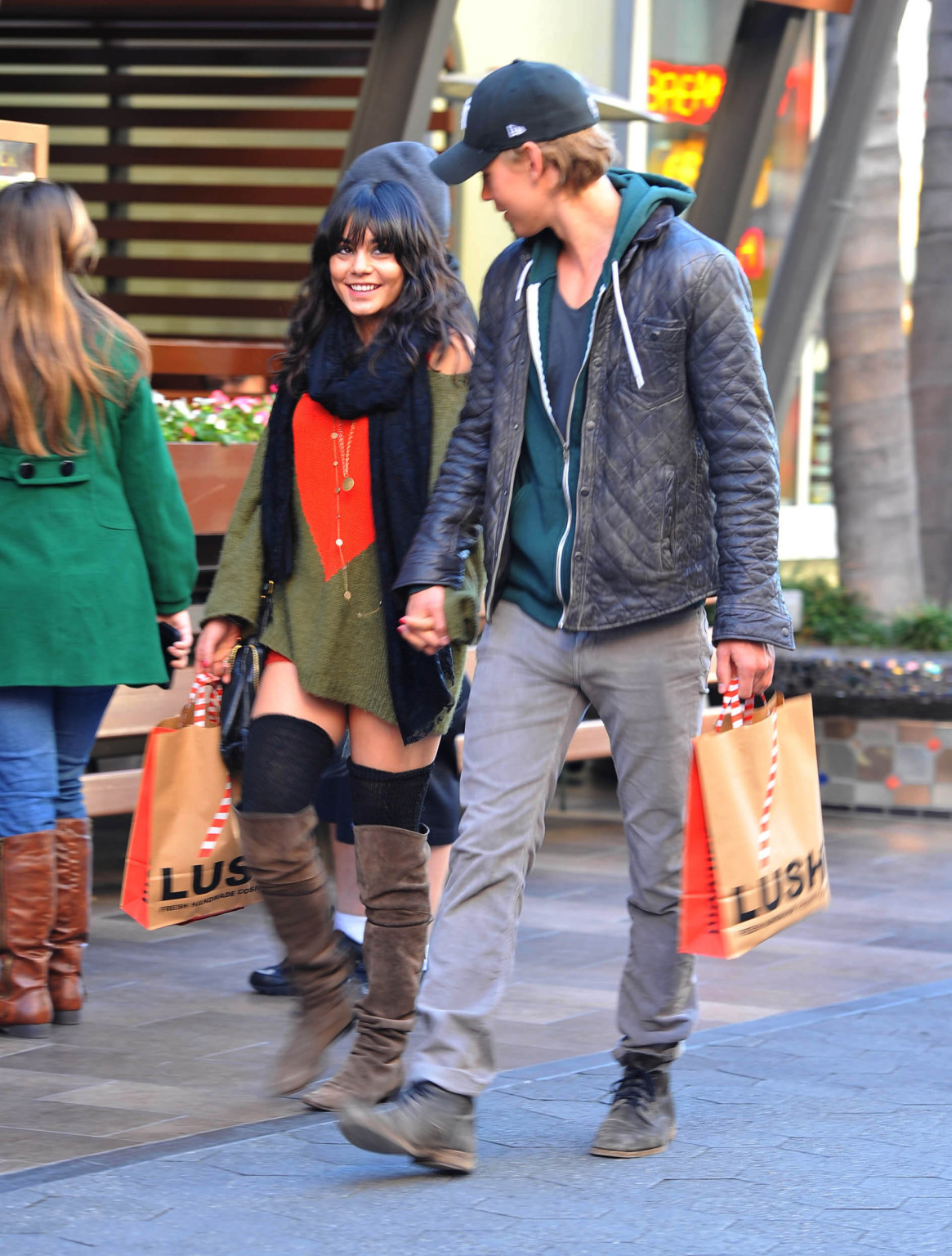 Vanessa Hudgens leggy wearing fuckme boots while shopping in LA #75278022