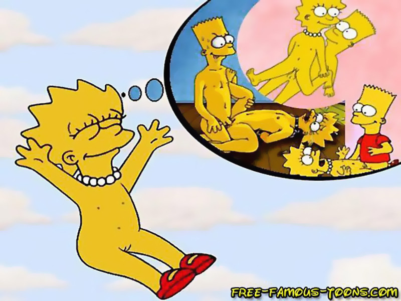 Bart and Lisa Simpsons orgy #69347651