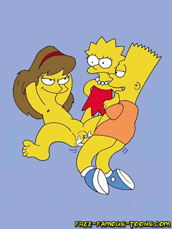 Bart and Lisa Simpsons orgy #69347668