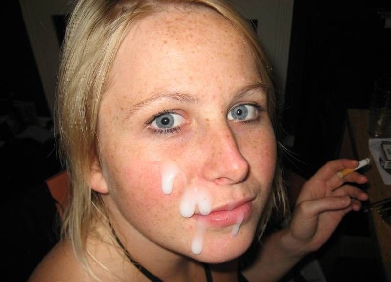 Assorted homemade girlfriend facial cumshot pix #75934980