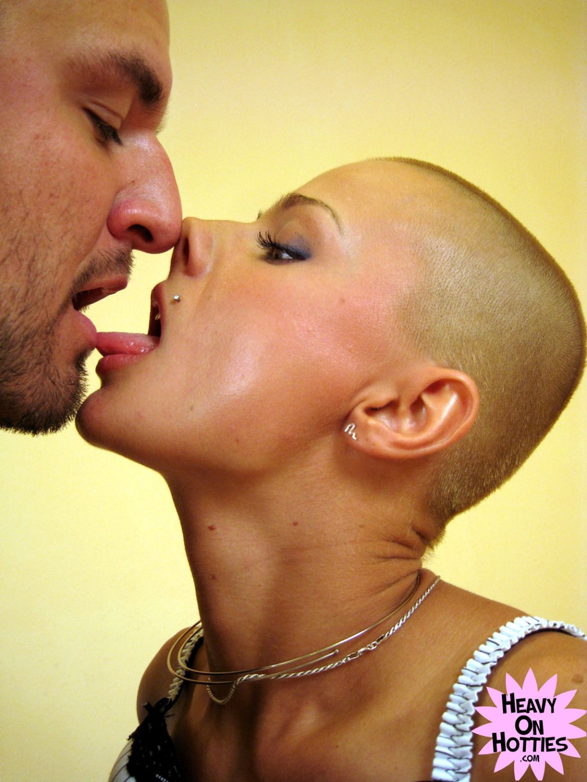 Bald girl blowjob #74198929