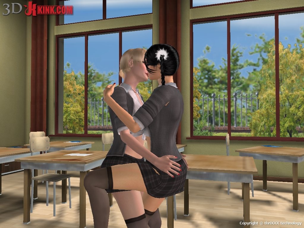 Hot BDSM sex action created in virtual fetish 3d sex game! #69589078