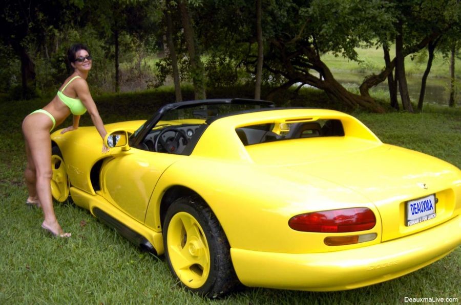 ¡Big tit classy deauxma &amp; fast hotrod dodge viper !
 #71341007