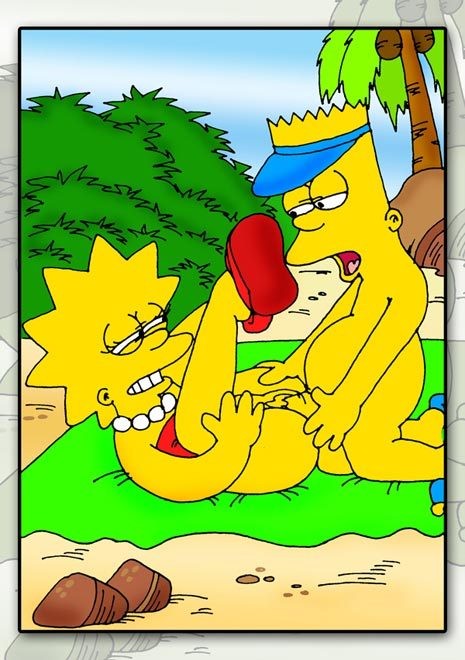 Handcuffed Alex gets penetrated by angry Bart Simpson #69558729