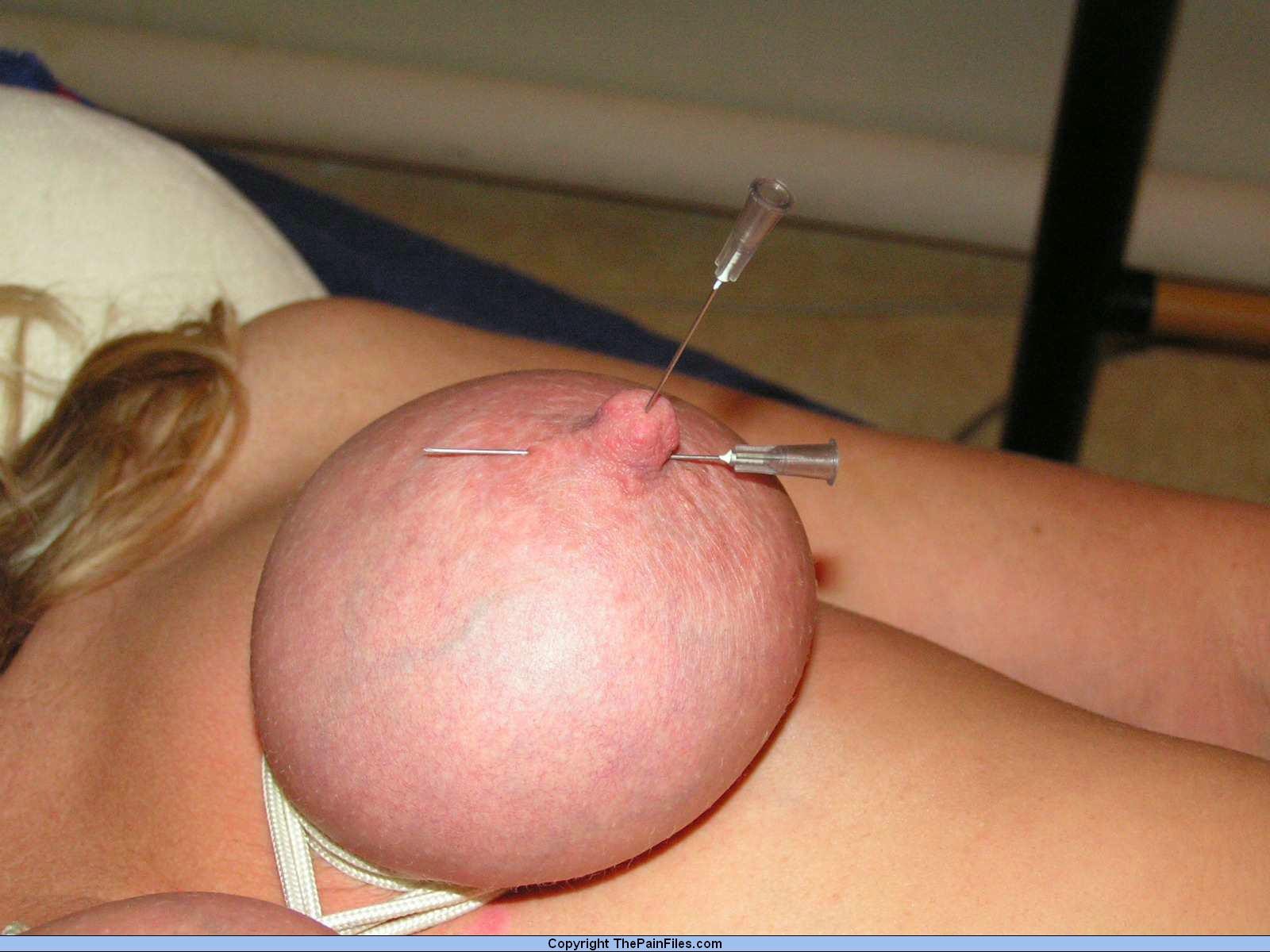 Amateurs needle pain and extreme bdsm tit torments #72199070