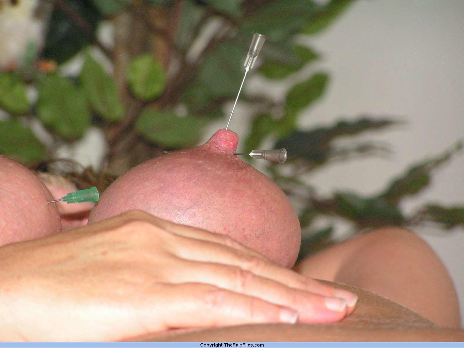 Amateurs needle pain and extreme bdsm tit torments #72199126
