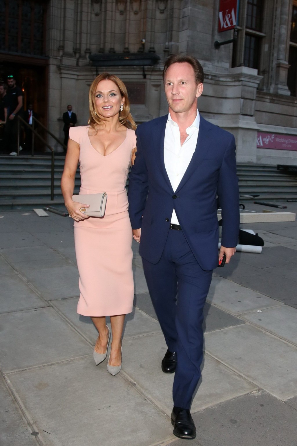 Geri Halliwell showing huge cleavage at the F1 Ormond Street Charity Event in UK #75191866