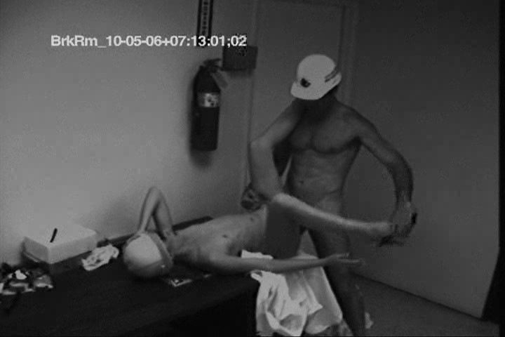 Horny couple caught fucking by hidden security camera #79370206