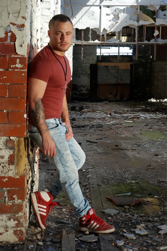 Cruising at an Abandoned Building #76900874