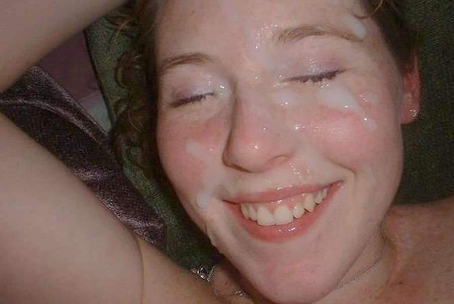 Hot and wild picture set of messy cum facials #75708163