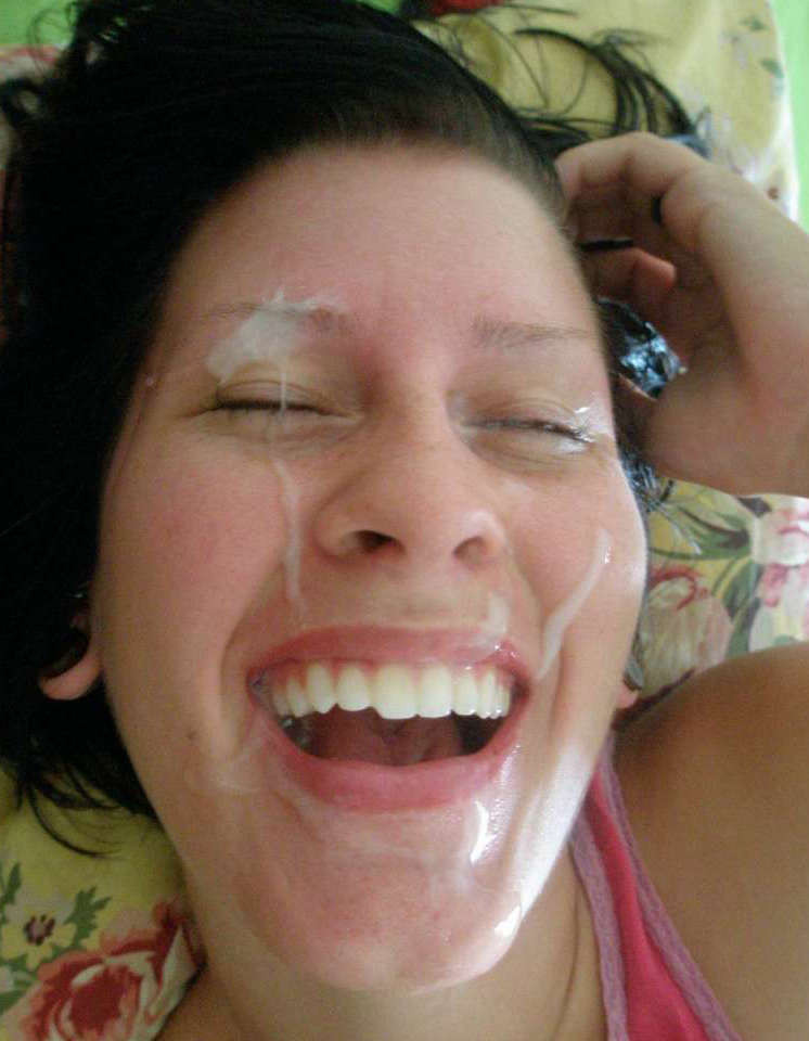 Hot and wild picture set of messy cum facials #75708170