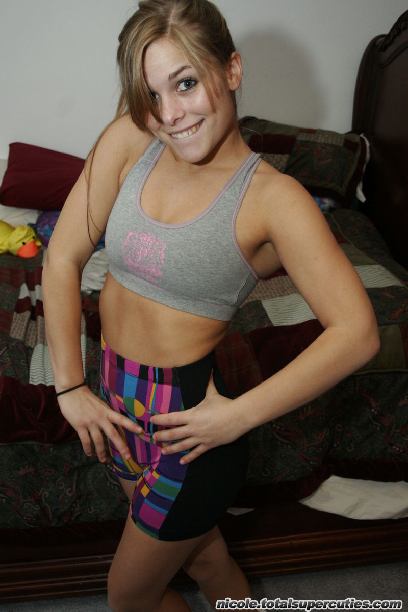 teen in sports bra #74936563