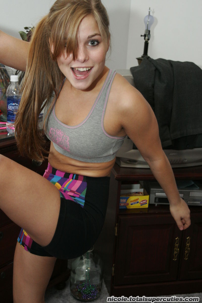 teen in sports bra #74936566