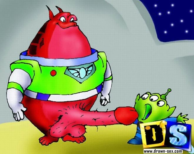 Gravitina getting sucked by innocent Buzz Lightyear #69584729