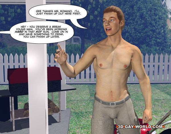 Desperate husbands or first time gay experiments 3D gay comics #69430212