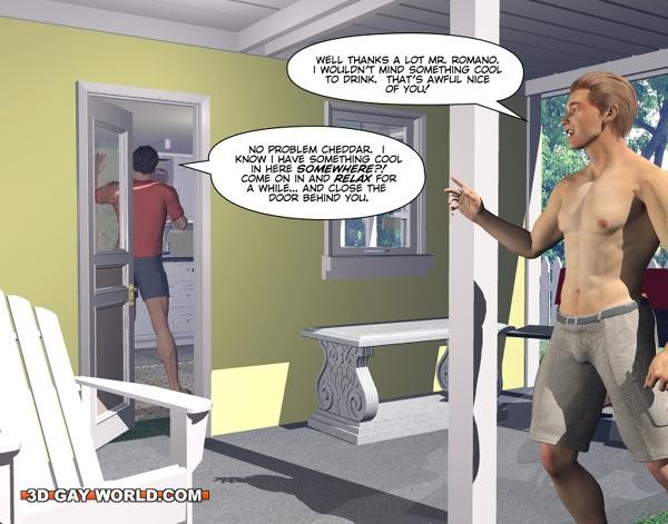 Desperate husbands or first time gay experiments 3D gay comics #69430221