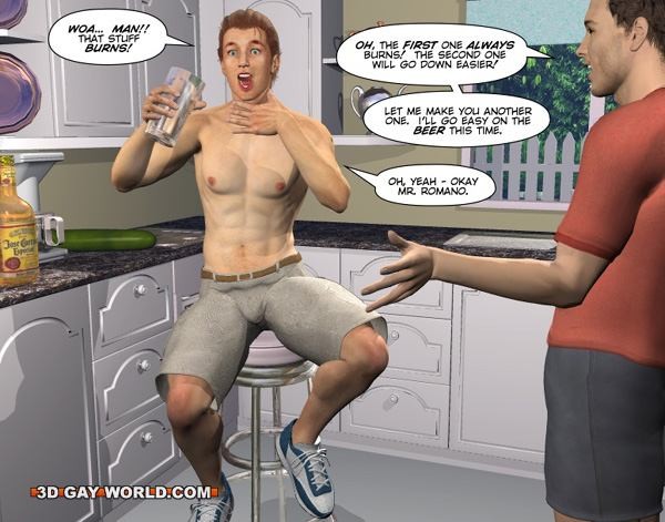 Desperate husbands or first time gay experiments 3D gay comics #69430266