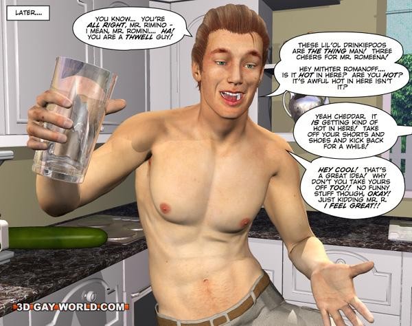 Desperate husbands or first time gay experiments 3D gay comics #69430277