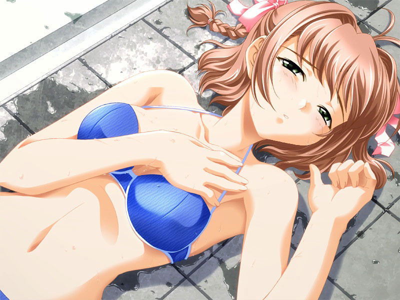 Swimsuit hentai honeys in sexy two pieces go on vacation #69703568