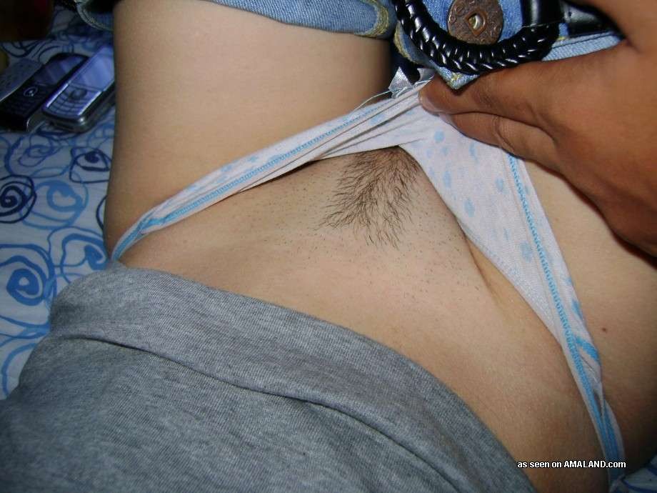 Homemade closeups taken inside amateur teen girlfriend panties #78658929