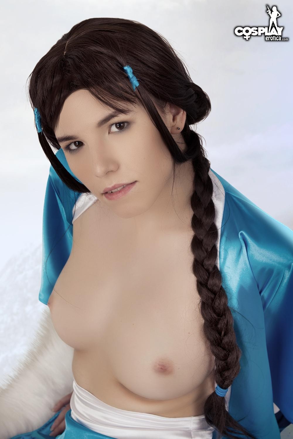 Cassie como katara de avatar en cosplay erotica
 #76468749