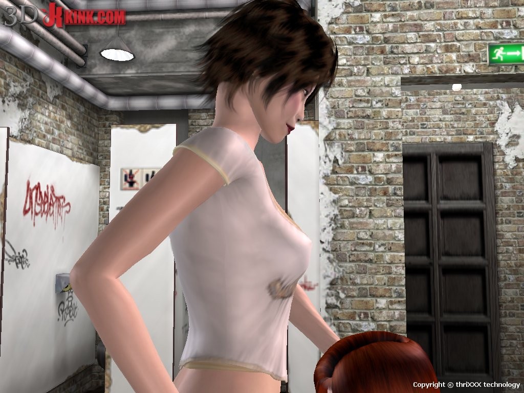 Hot BDSM sex action created in virtual fetish 3d sex game! #69633623