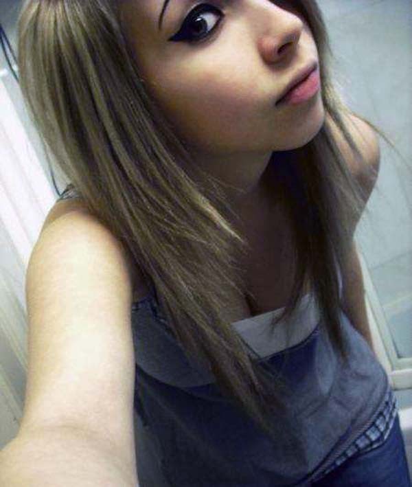 Photo compilation of an amateur blondie emo babe #75709620
