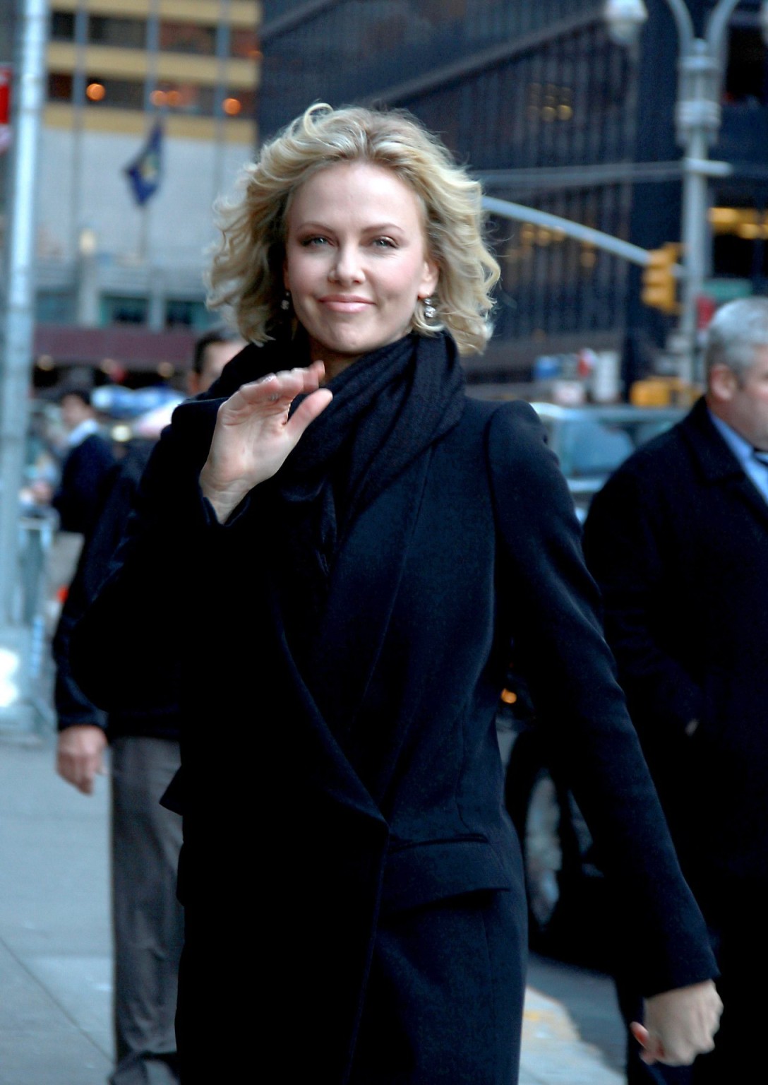 Charlize Theron looks very sexy leaving the Letterman's show in NYC #75277881