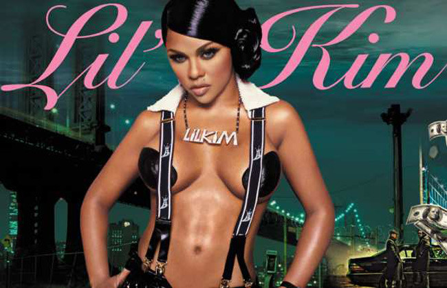 Celebrity black singer Lil Kim shaved pussy flash #75411875